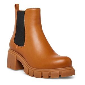 madden girl Tessa Women's Platform Chelsea Boots